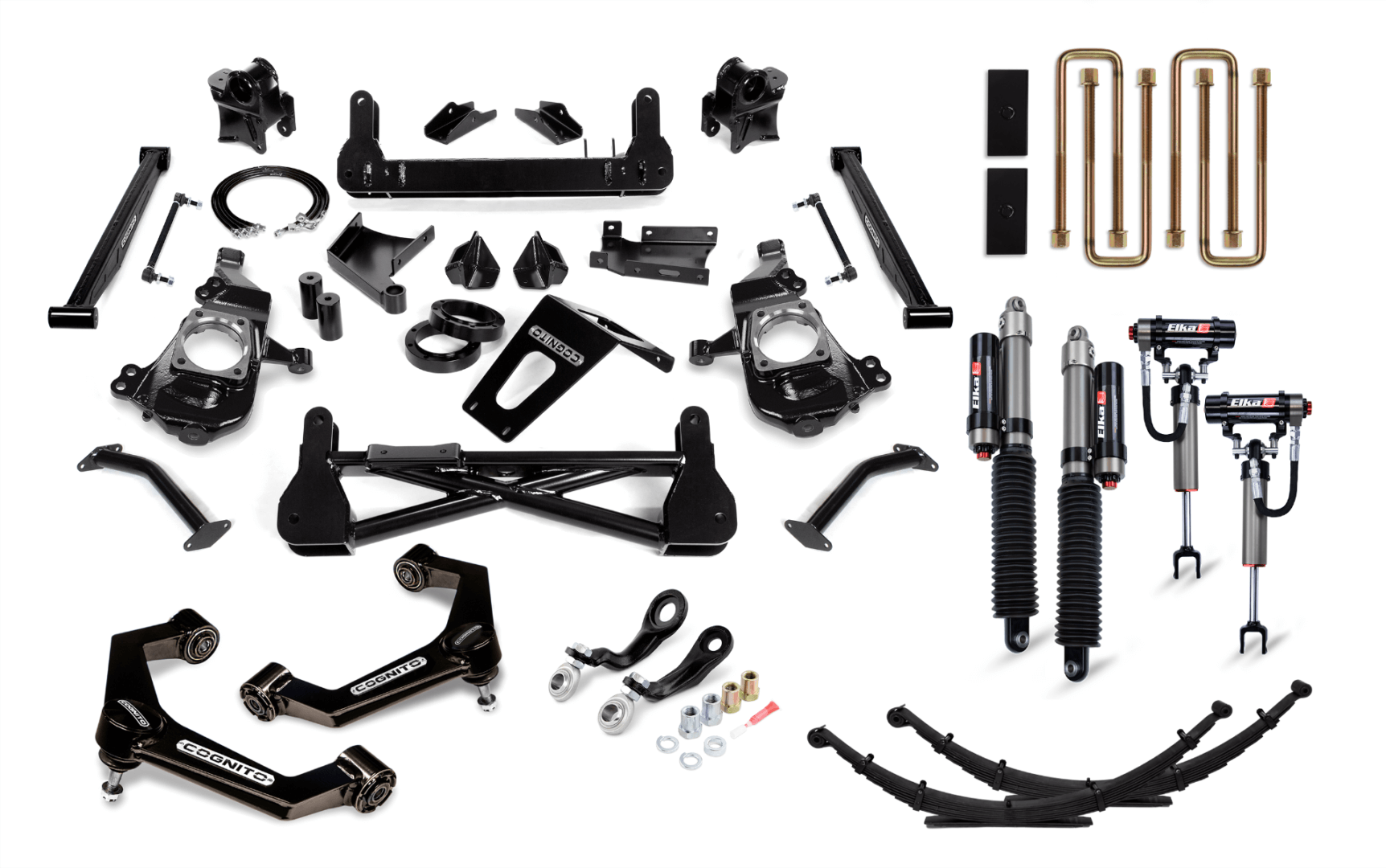 20202024 Duramax 2500HD/3500HD Cognito 7" Elite Lift Kit with ELKA 1.5 Reservoir Shocks